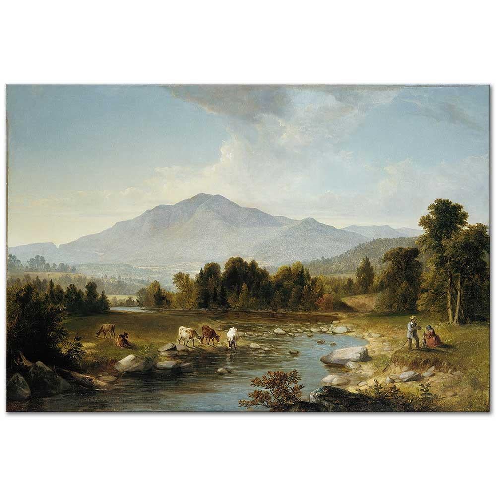 Asher Brown Durand Shandaken Dağları Kanvas Tablo