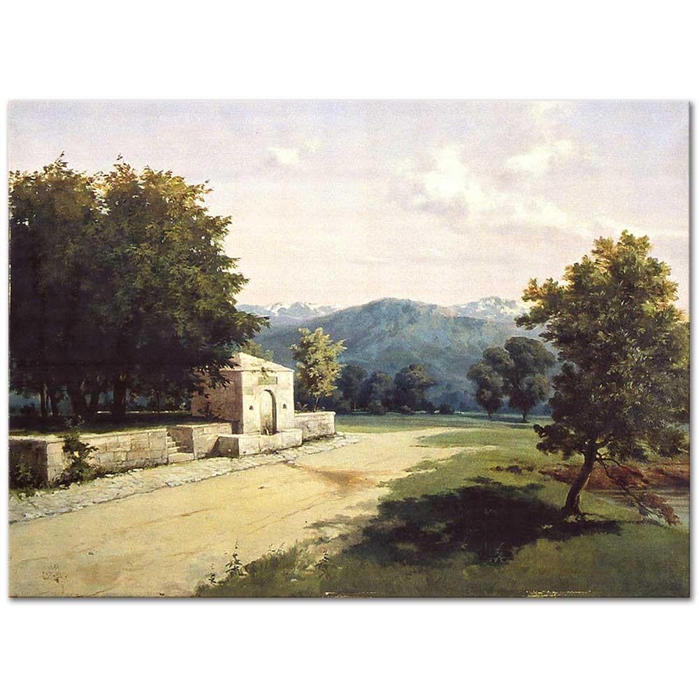 Hoca Ali Riza Fountain Path Art Print