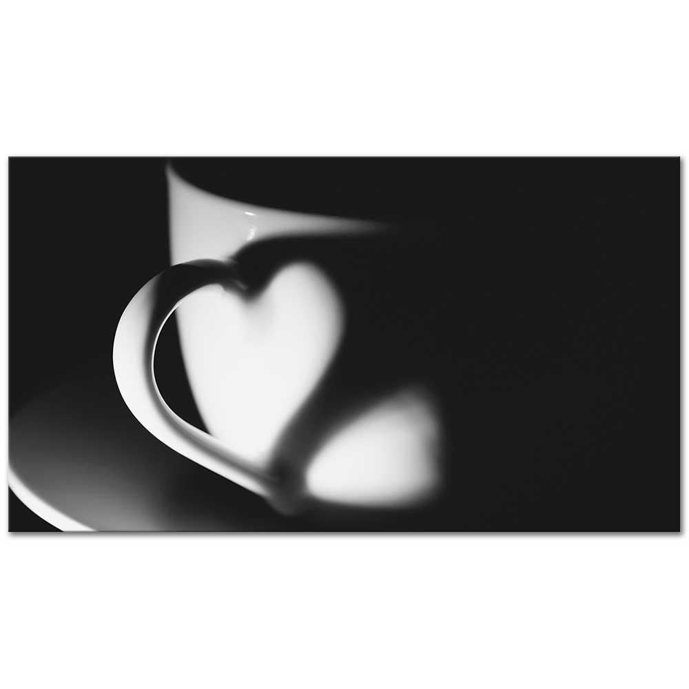 Aşk Ve Kahve Kanvas Tablo