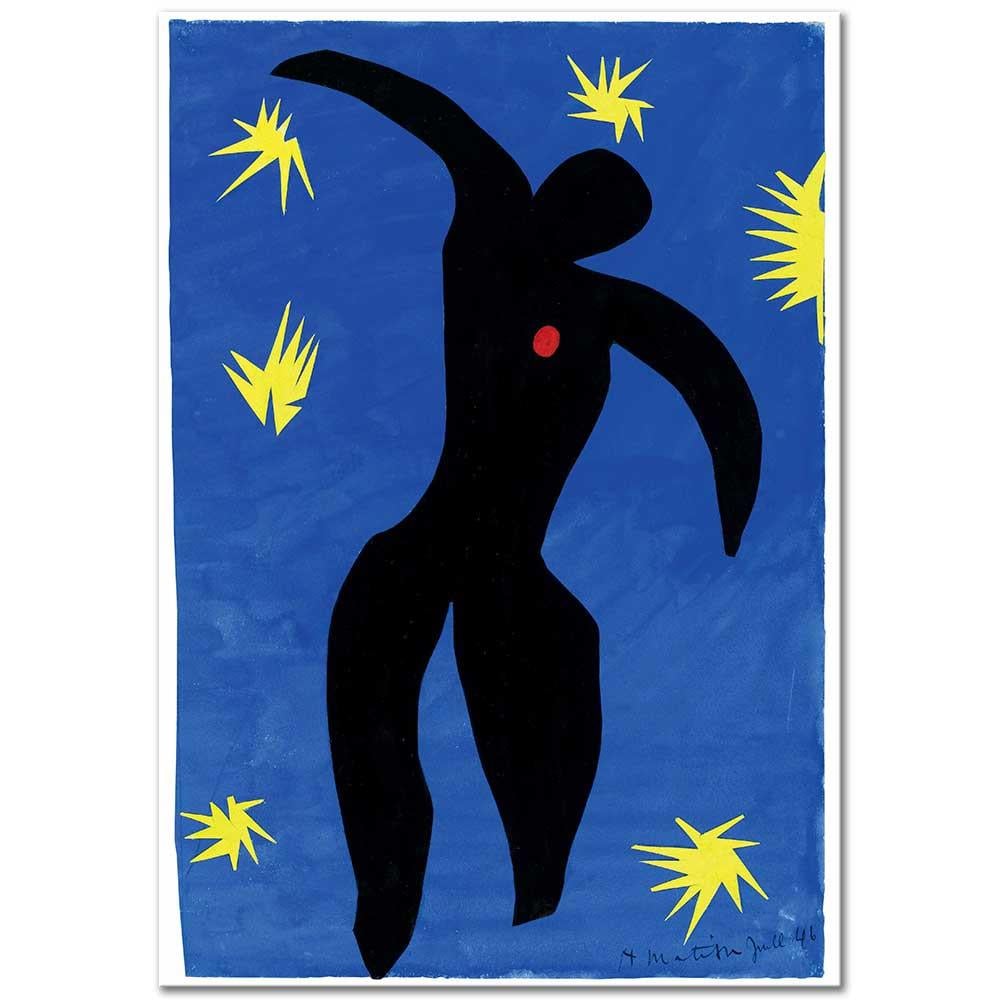 Icarus by Henri Matisse as Art Print