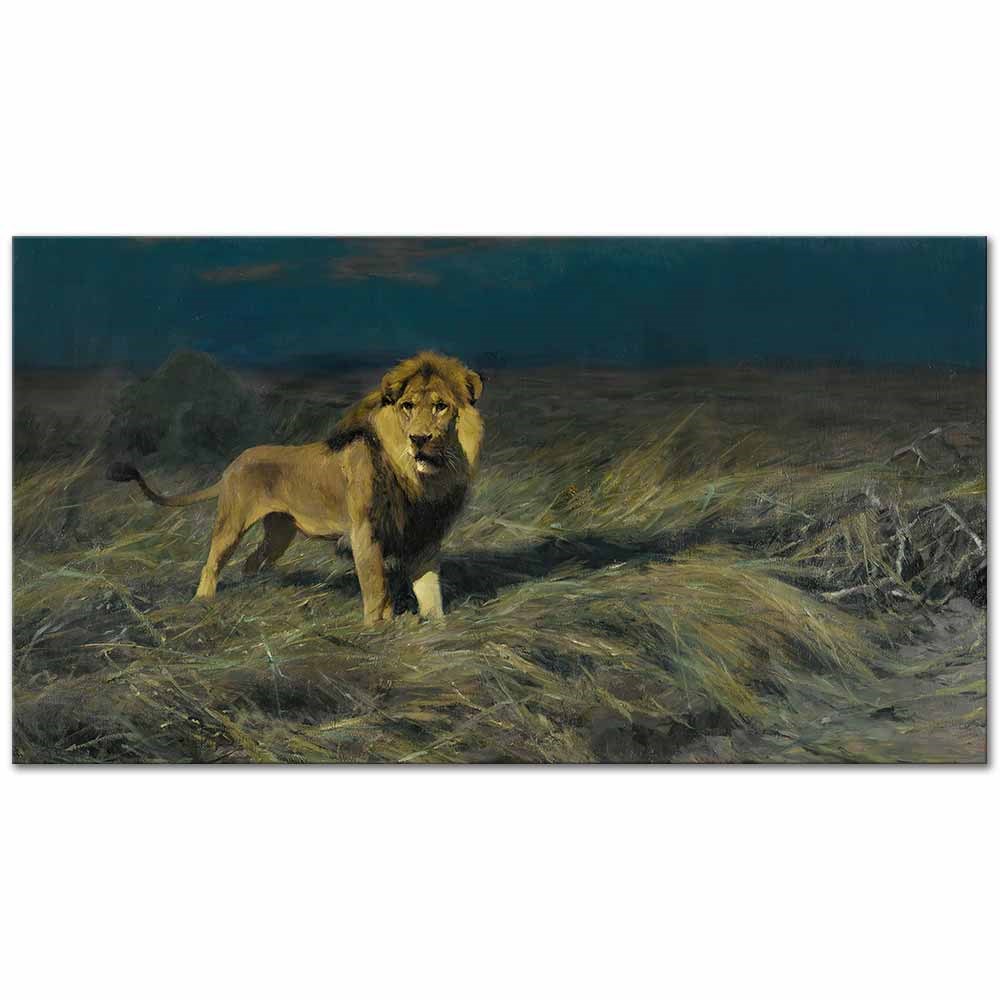 In Search Of Prey by Wilhelm Kuhnert as Fine Art Print