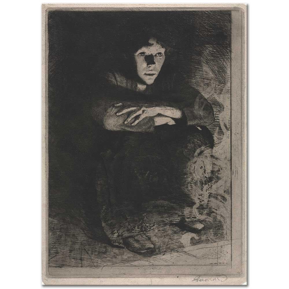 In the Ashes by Paul Albert Besnard