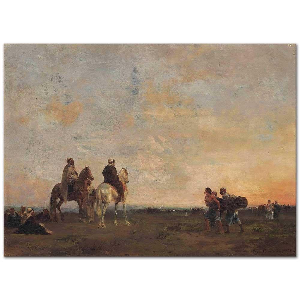 In The Desert by Eugene Fromentin as Fine Art Print