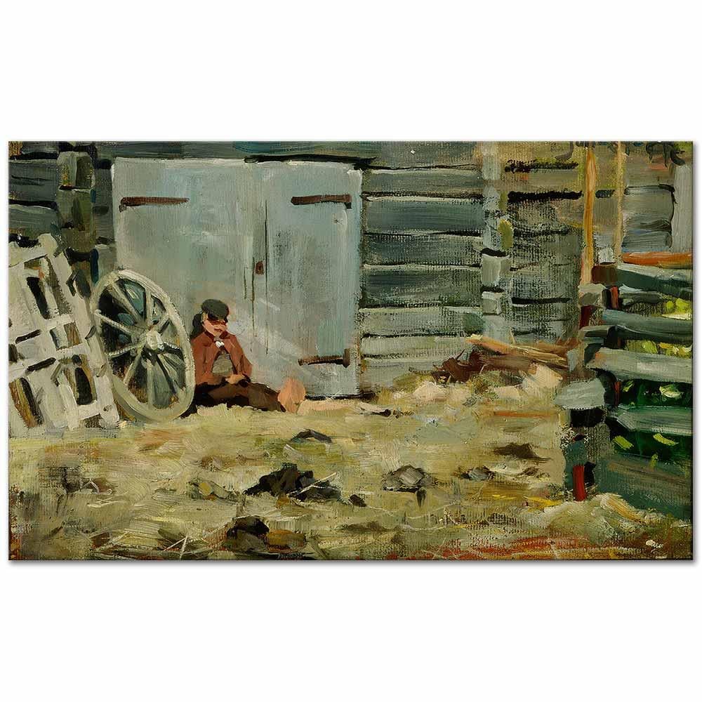 In The Sunshine by Akseli Gallen Kallela as Fine Art Print