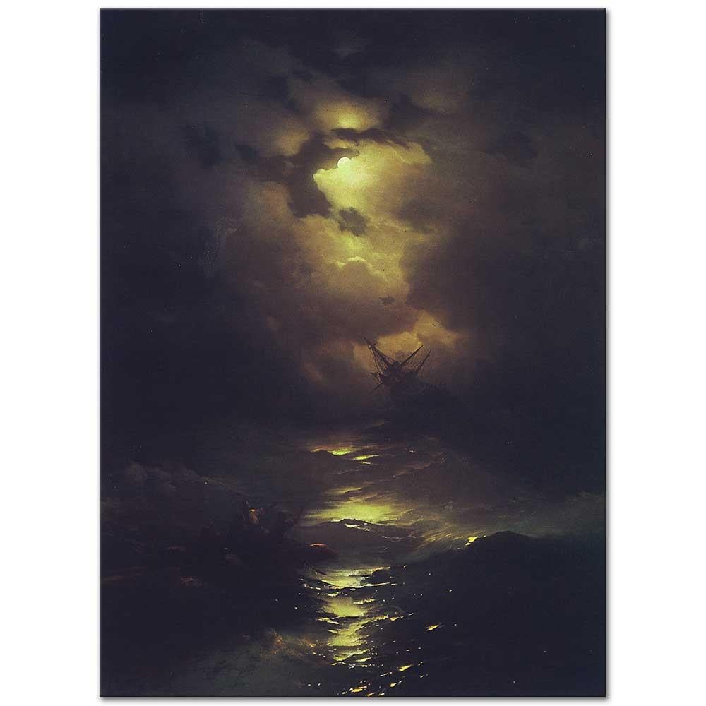 The Shipwreck on the Northern Sea by Ivan Aivazovsky