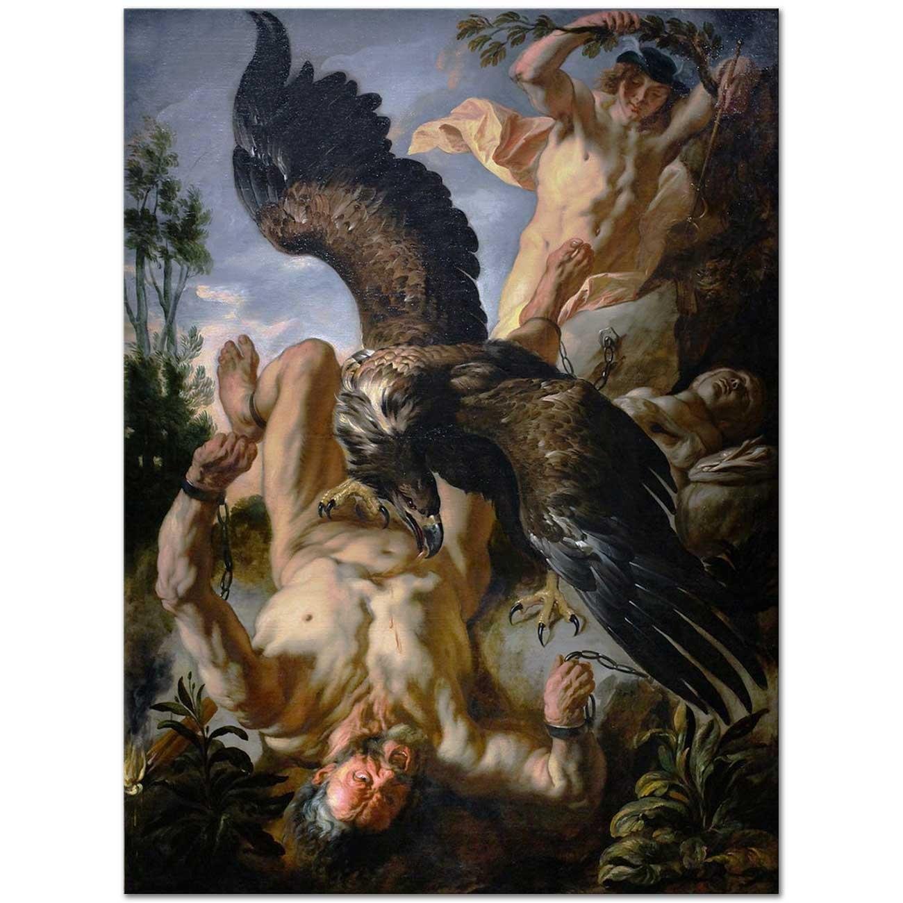 Prometheus Bound by Jacob Jordaens