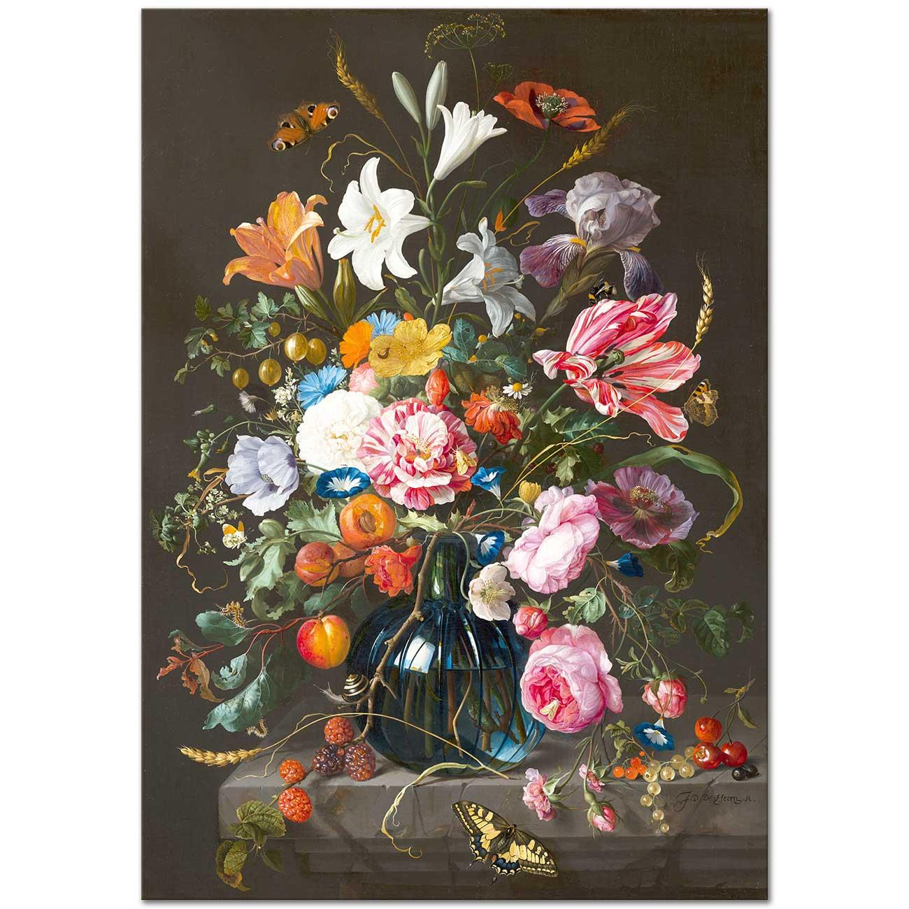 Vase of Flowers by Jan Davidsz de Heem