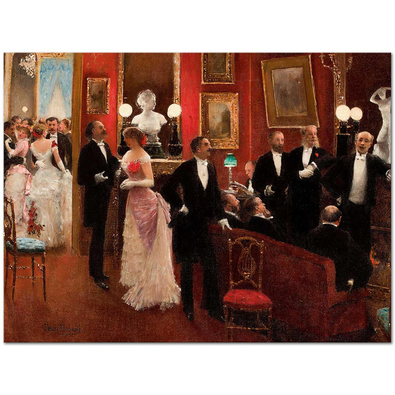 Scène Du Bal by Jean Beraud