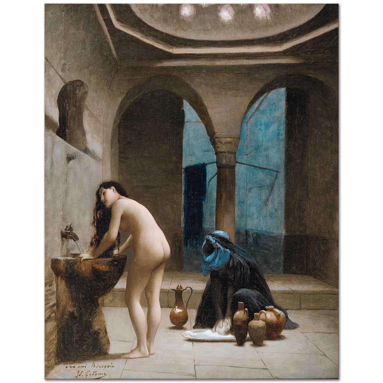 Study For A Moorish Bath by Jean Leon Gerome