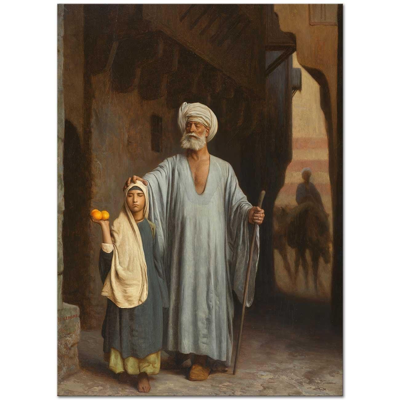 Jean Leon Gerome Yardım Eli Kanvas Tablo