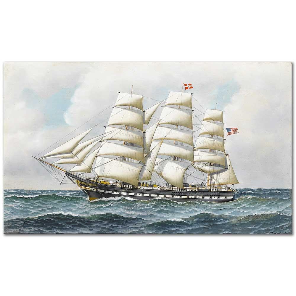Jeremiah Thompson by Antonio Jacobsen as Fine Art Print