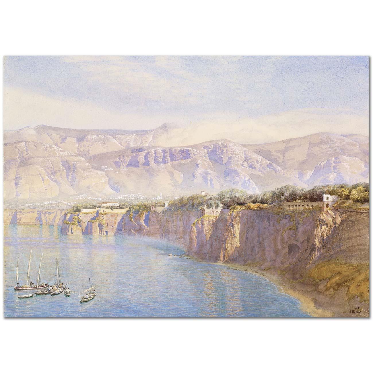 Near Sorrento by John Brett