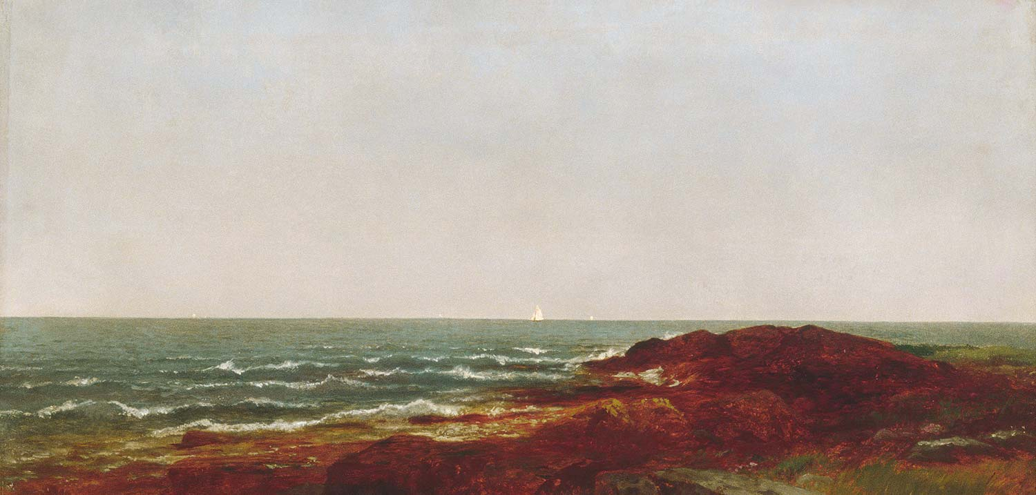John Frederick Kensett The Sea Art Print