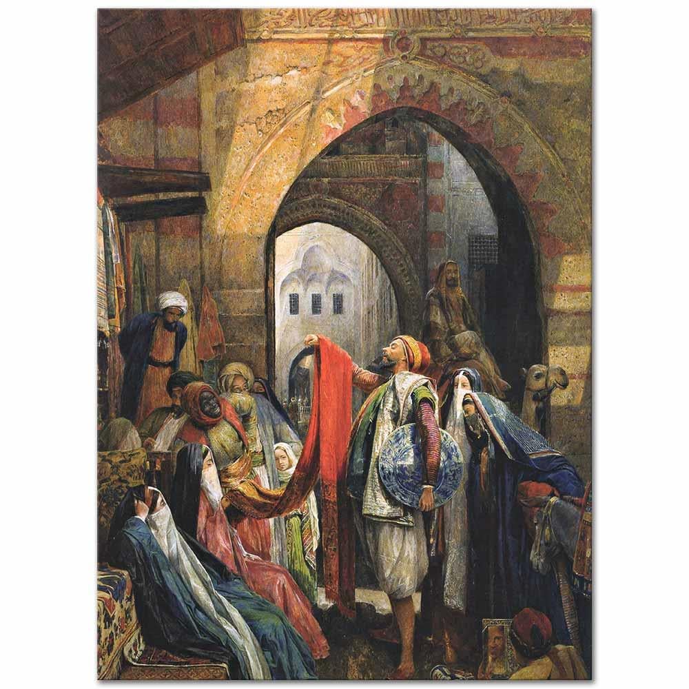 A Cairo Bazaar by John Frederick Lewis