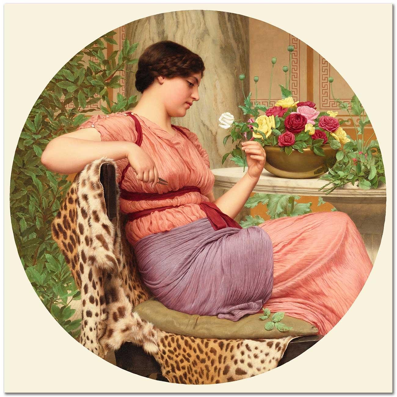 The Time Of Roses by John William Godward