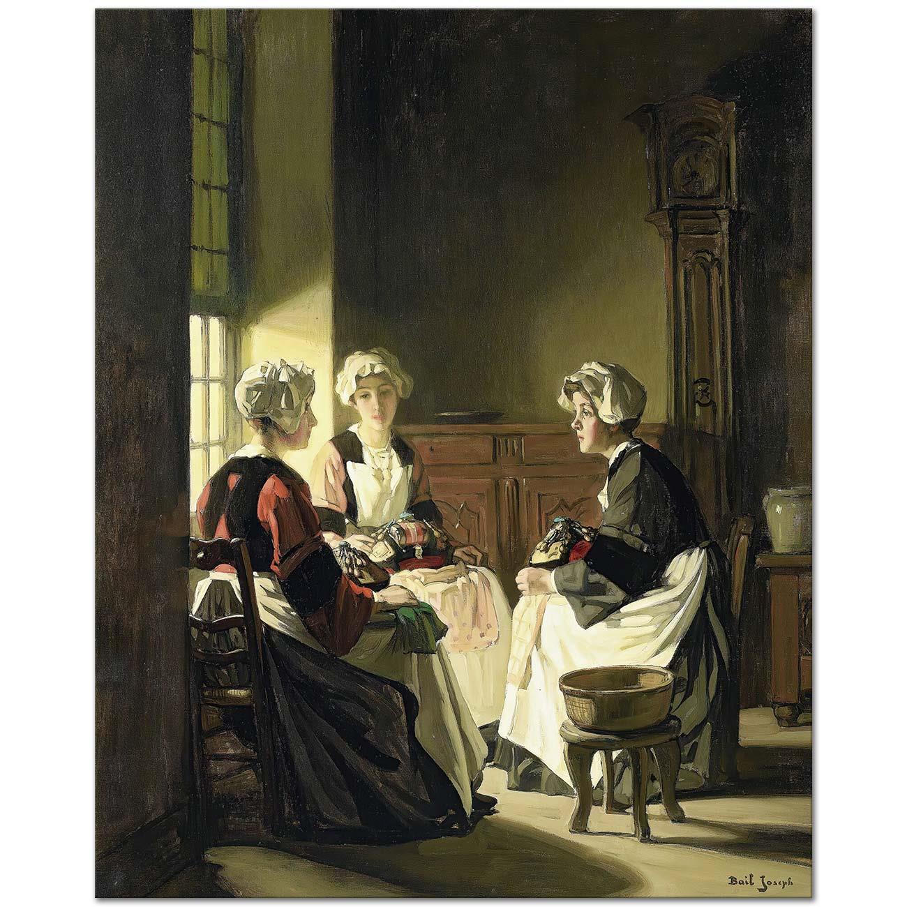 The Lace Makers by Joseph Bail