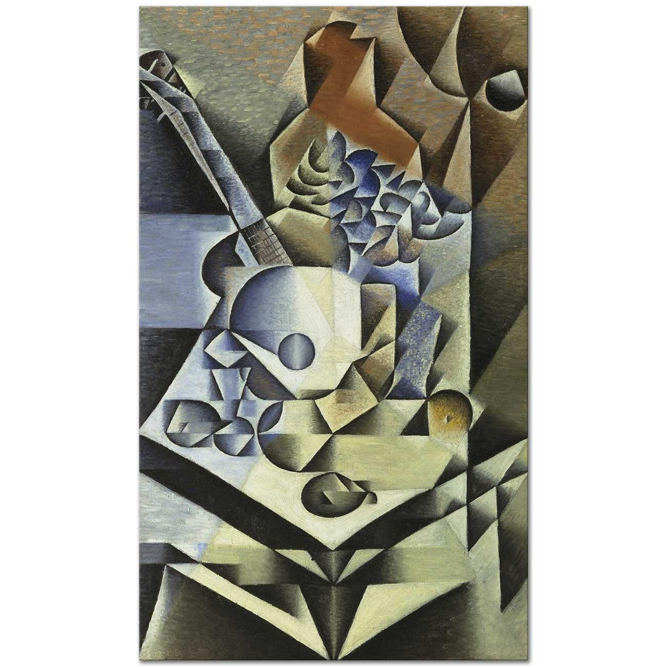 Still Life With Flowers by Juan Gris