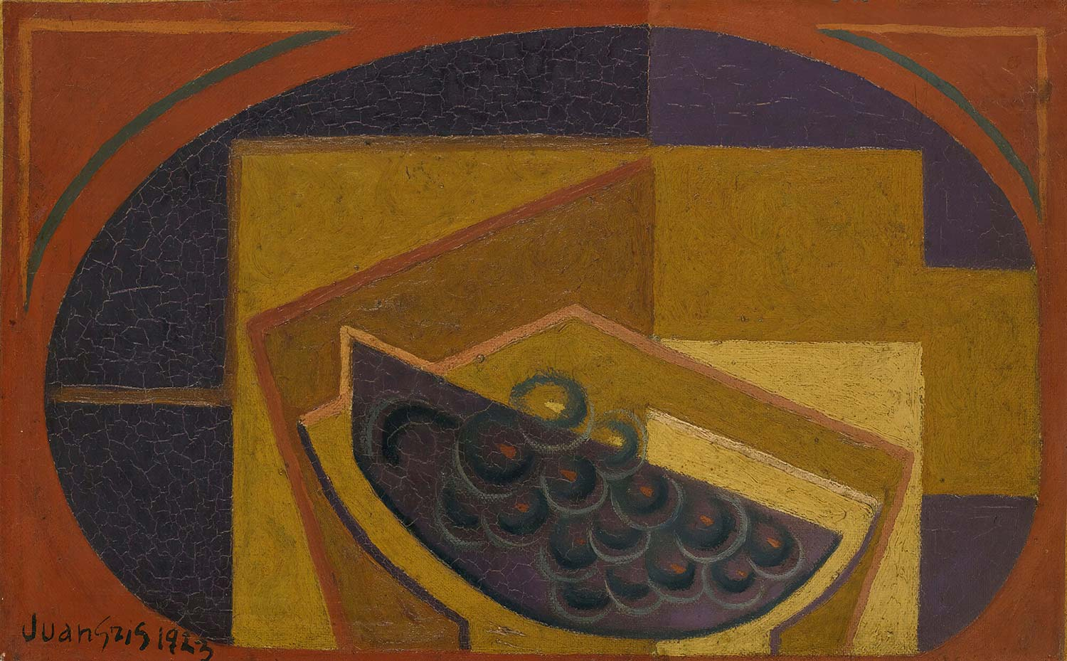The Black Grape by Juan Gris