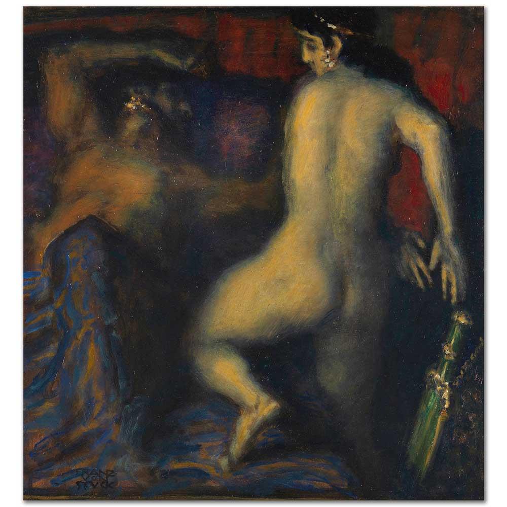 Franz von Stuck Judith ve Holofernes Kanvas Tablo