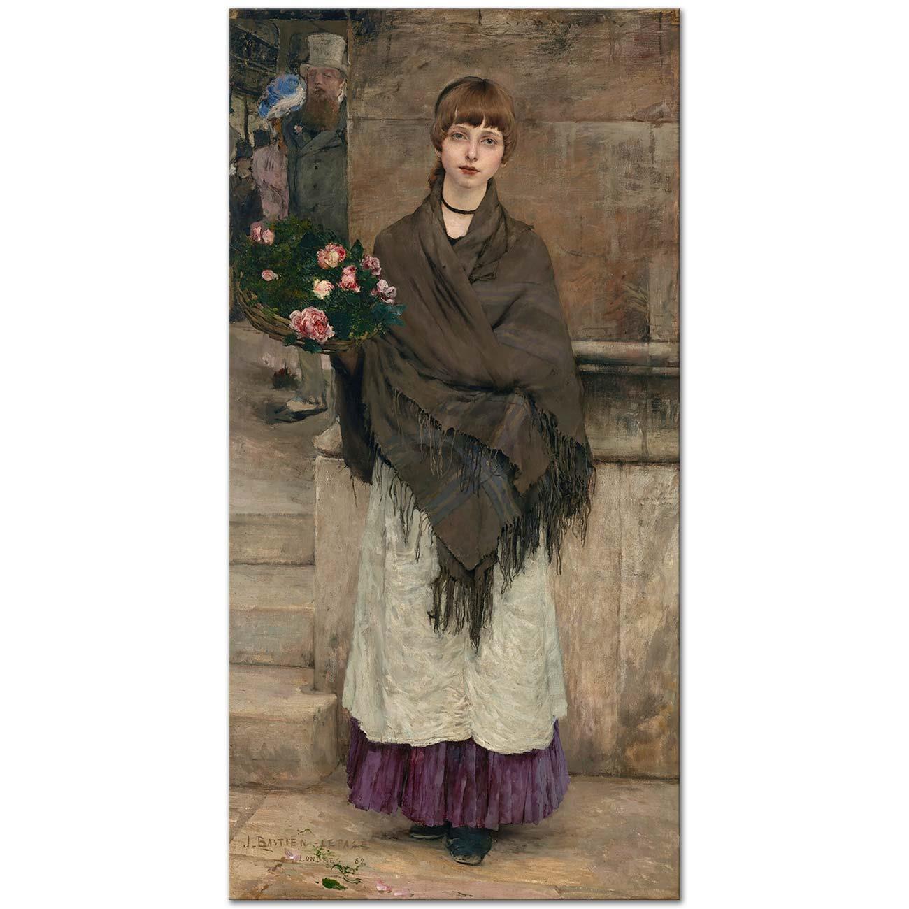 Flower Seller in London by Jules Bastien Lepage