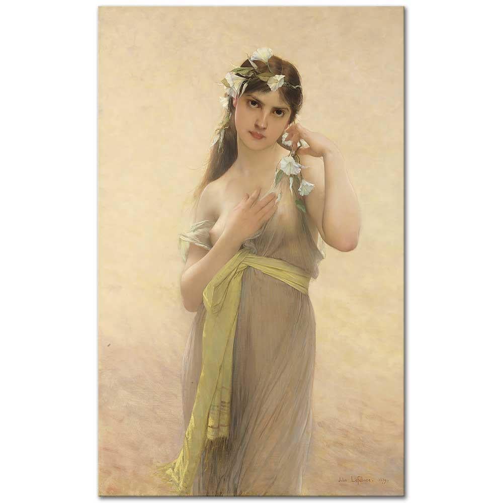 Jules Joseph Lefebvre Sabah Sefası Kanvas Tablo