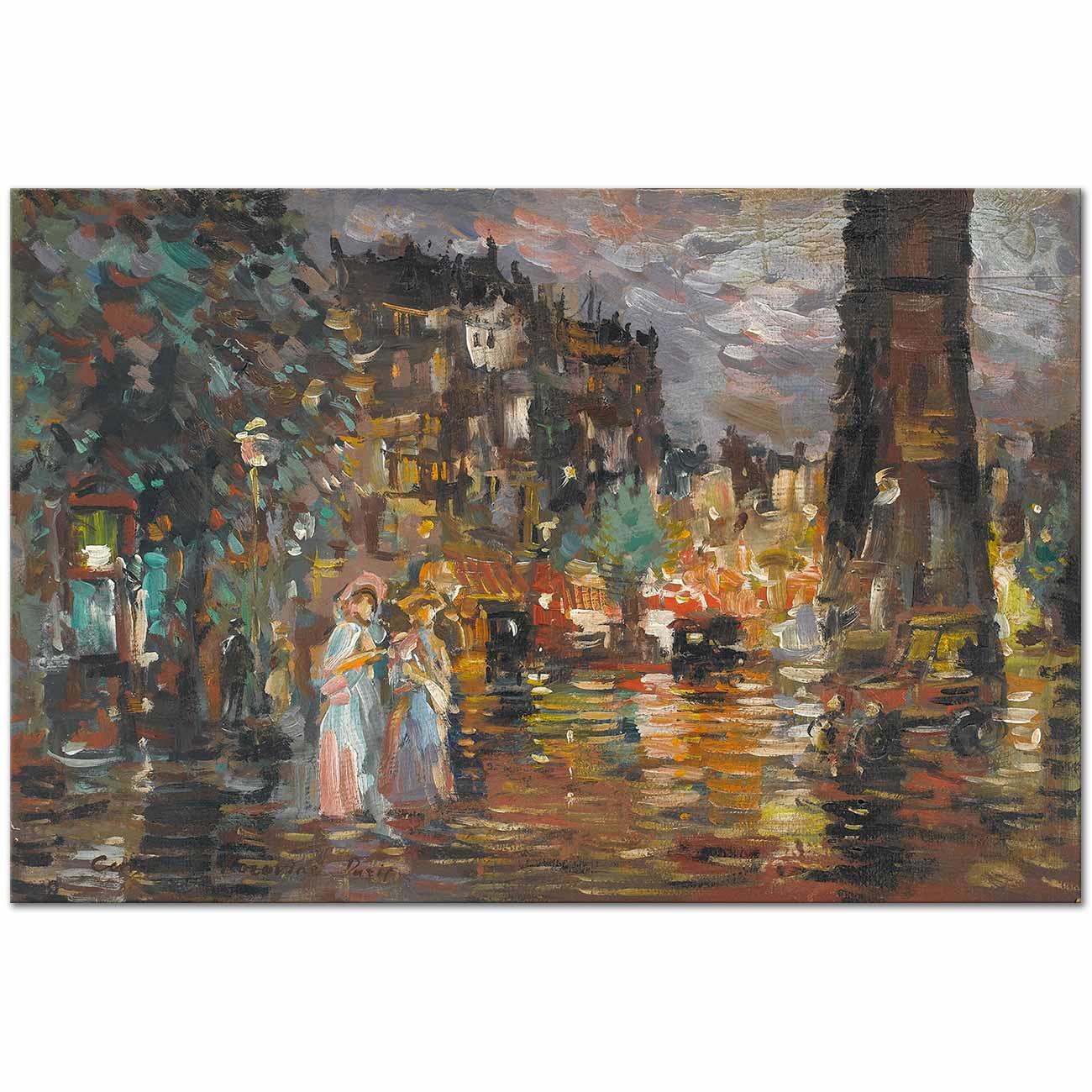 Paris by Konstantin Korovin