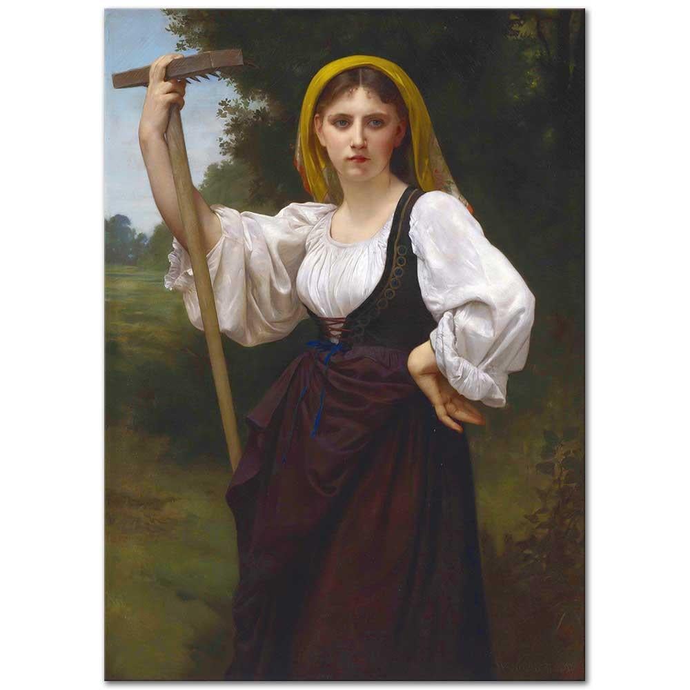William Adolphe Bouguereau Toplayıcı Kanvas Tablo