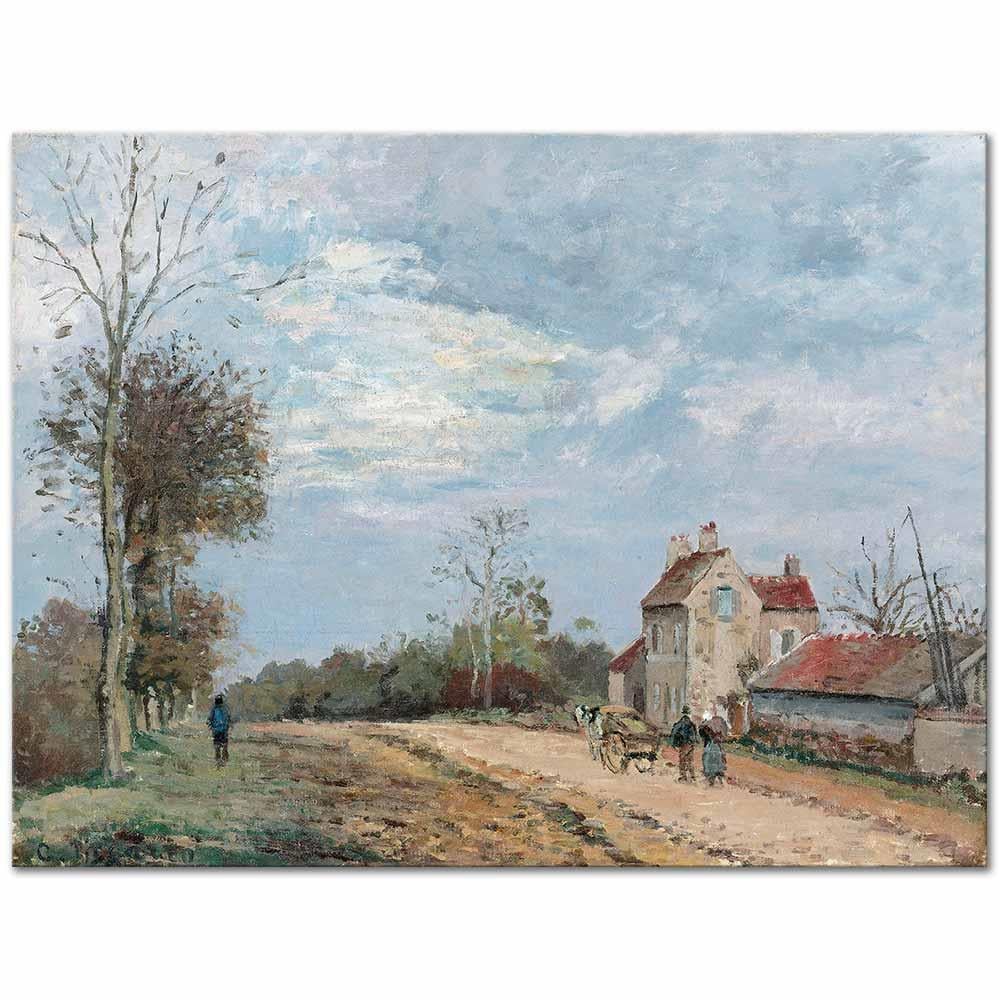 La Maison De Monsieur Musy by Camille Pissarro as Art Print