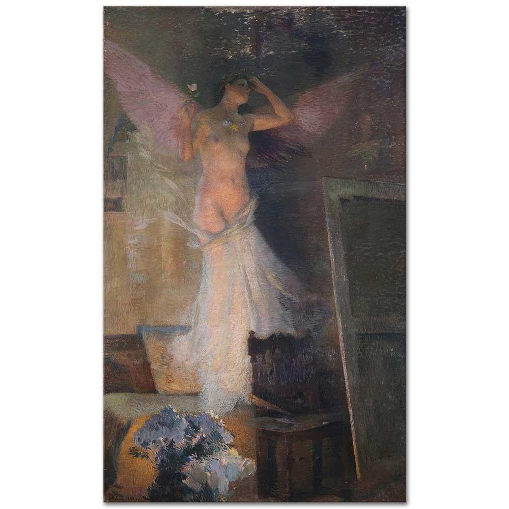 La Muse du Peintre by Henri Martin as Art Print