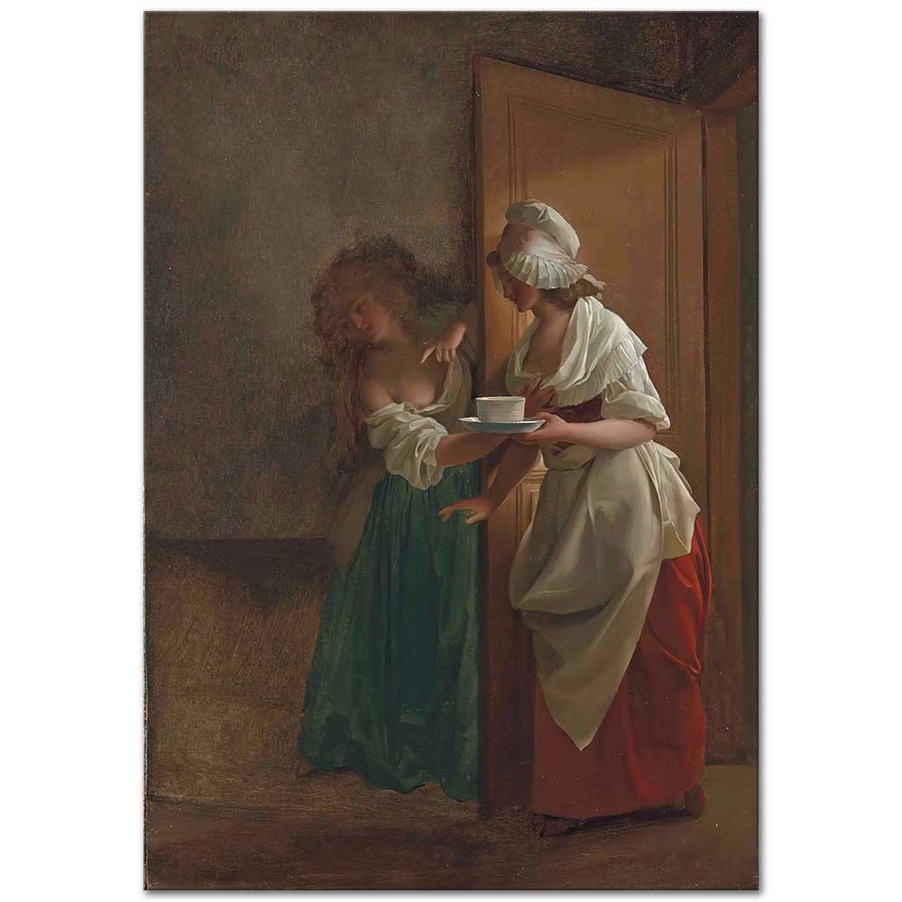 La Tasse de Chocolat by Louis-Léopold Boilly