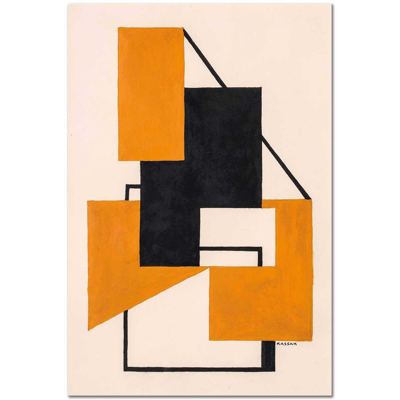 Composition by Lajos Kassak
