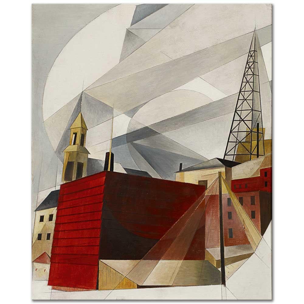 Charles Demuth Lancaster Kanvas Tablo