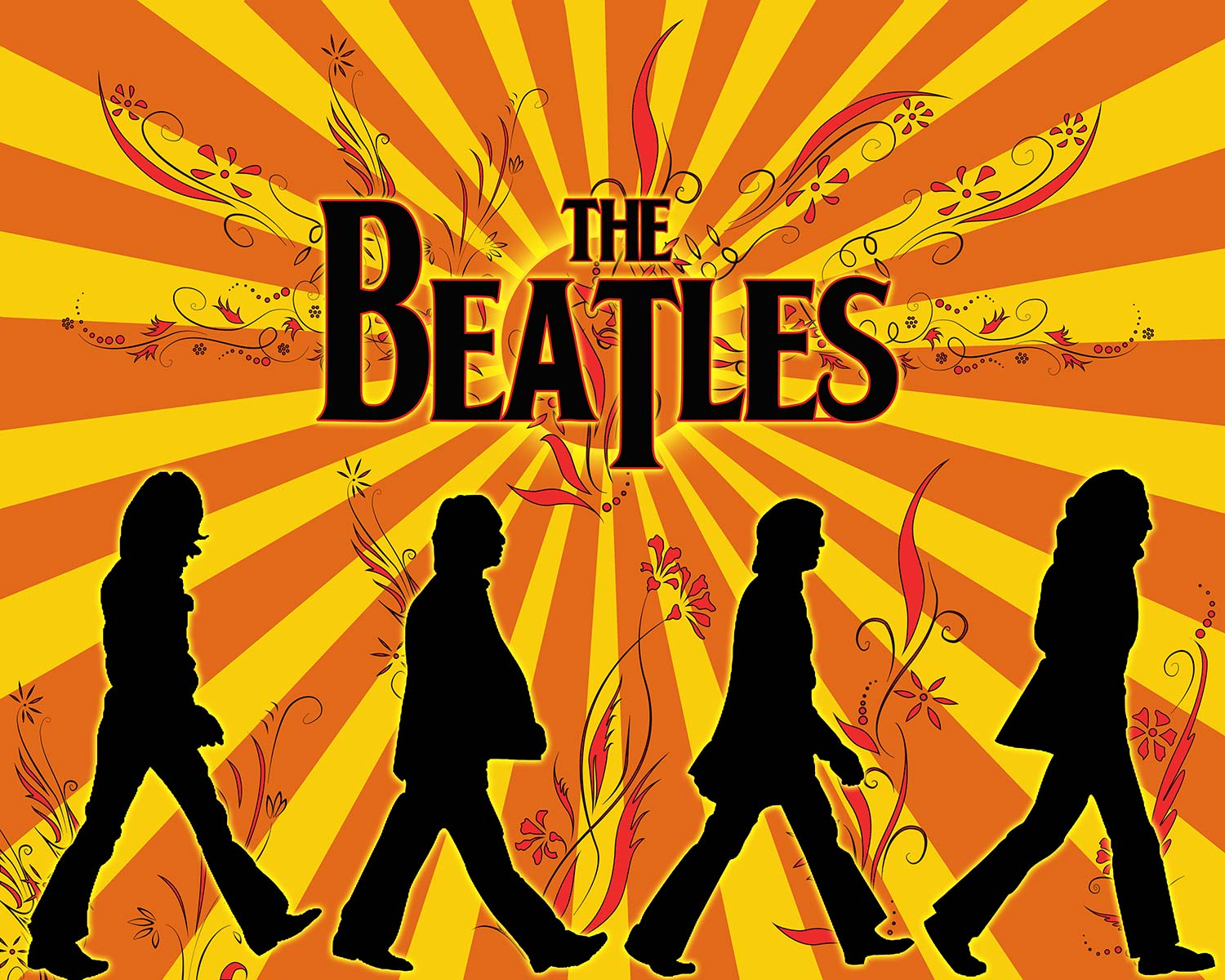 Efsanevi Beatles Kanvas Tablo