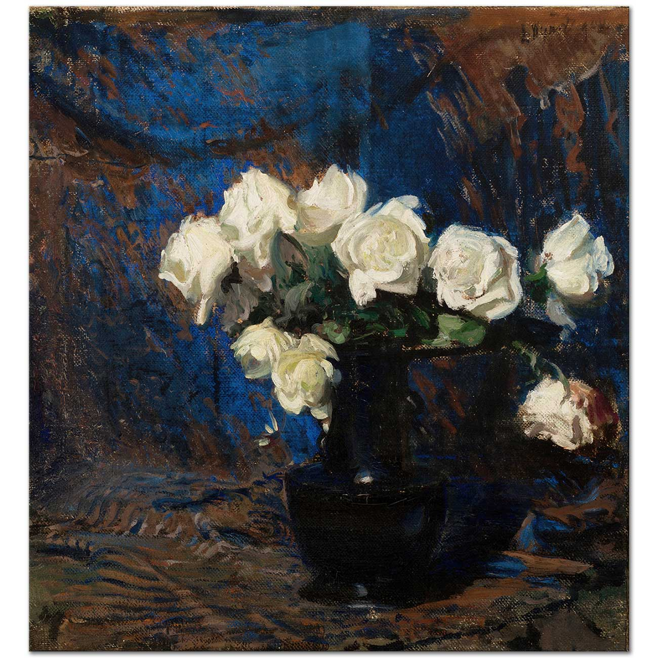 White Roses by Leon Wyczolkowski