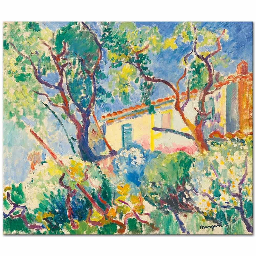 Les Cigales Saint Tropez by Henri Manguin as Art Print