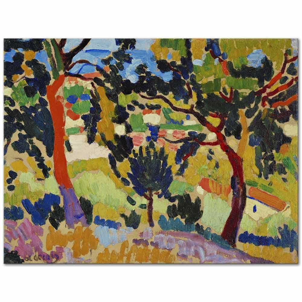 L'Estaque by Andre Derain as Art Print