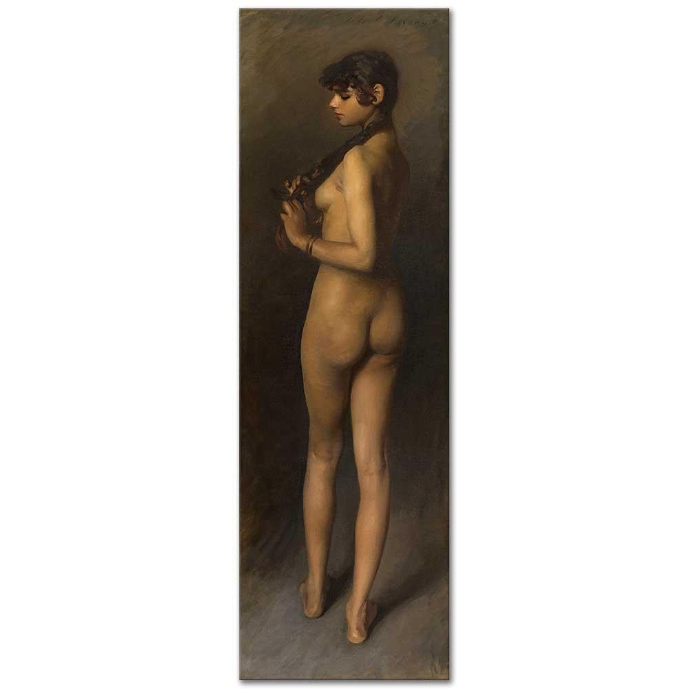 Life Study (Study of an Egyptian Girl) by John Singer Sargent