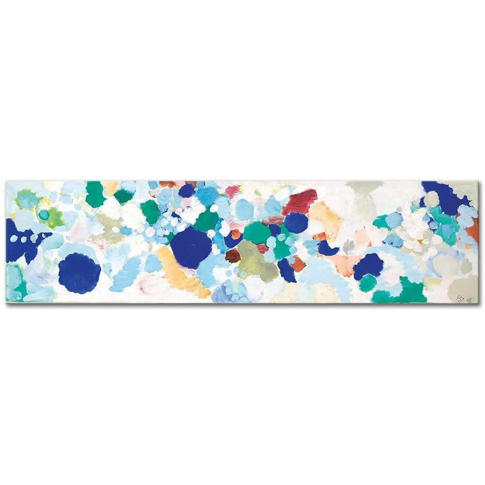 Ernst Wilhelm Nay Hafif Çelenk Kanvas Tablo