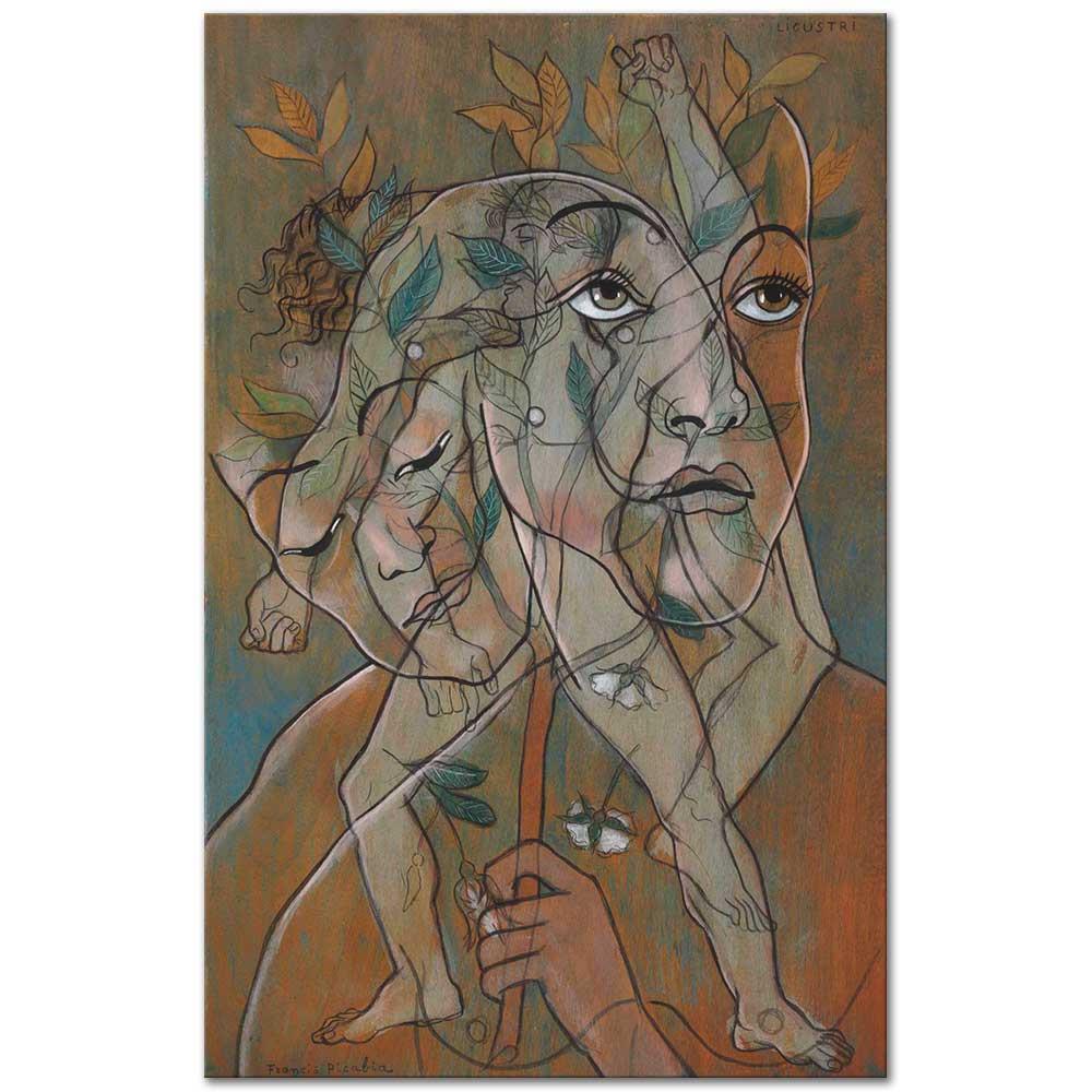 Francis Picabia Ligustri Kanvas Tablo