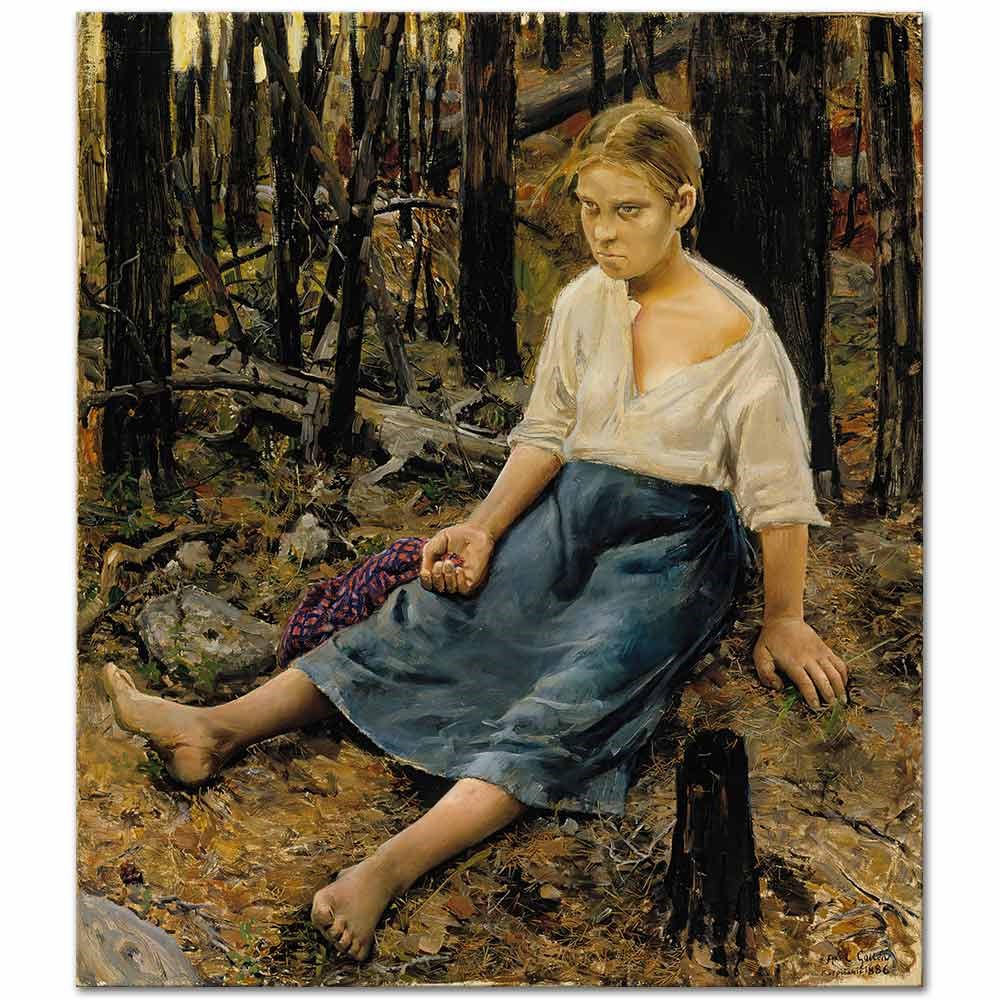 Lost by Akseli Gallen Kallela