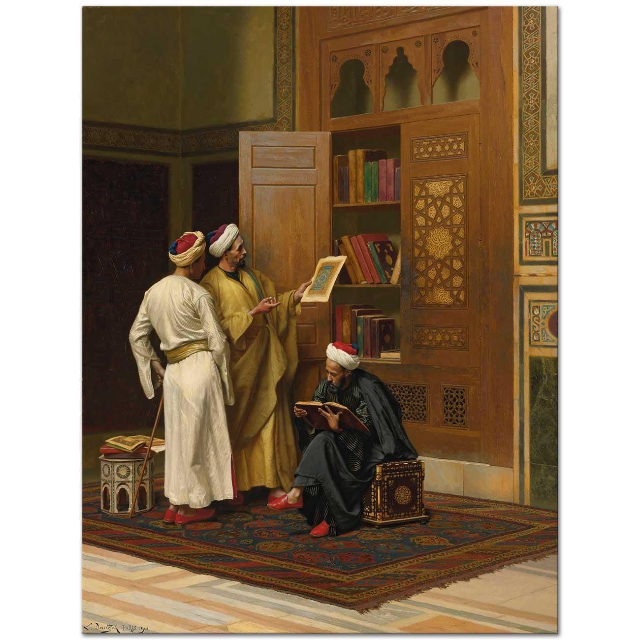 The Scholars by Ludwig Deutsch