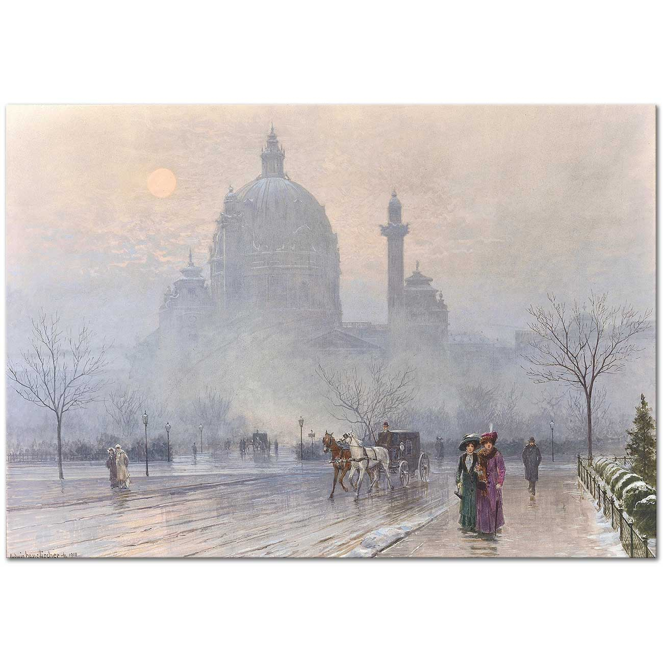 Karls Church Wien by Ludwig Hans Fischer