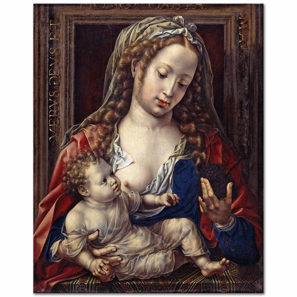 Madonna and Child by Jan Gossaert