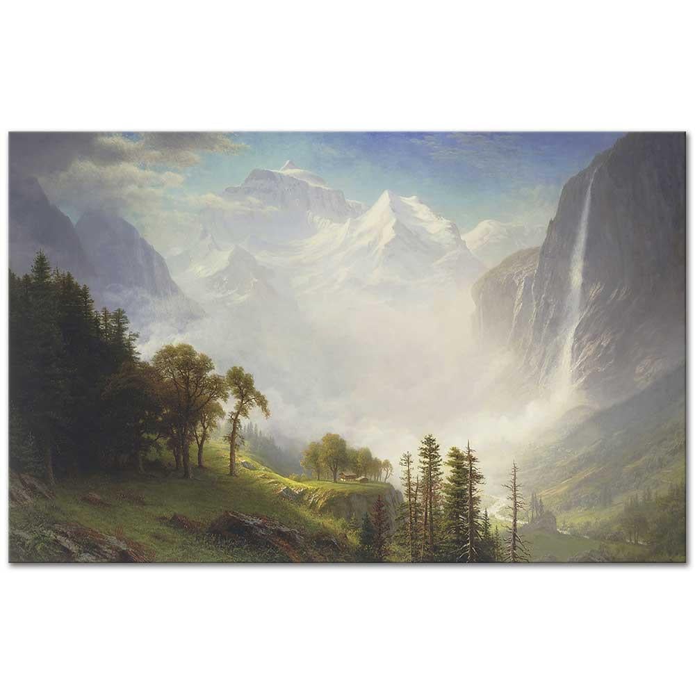 Majesty of the Mountains by Albert Bierstadt as Art Print
