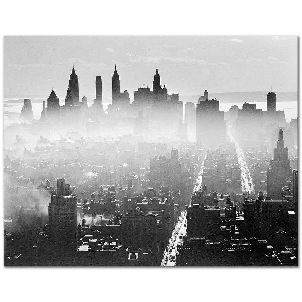 Andreas Feininger Manhattan Kanvas Tablo