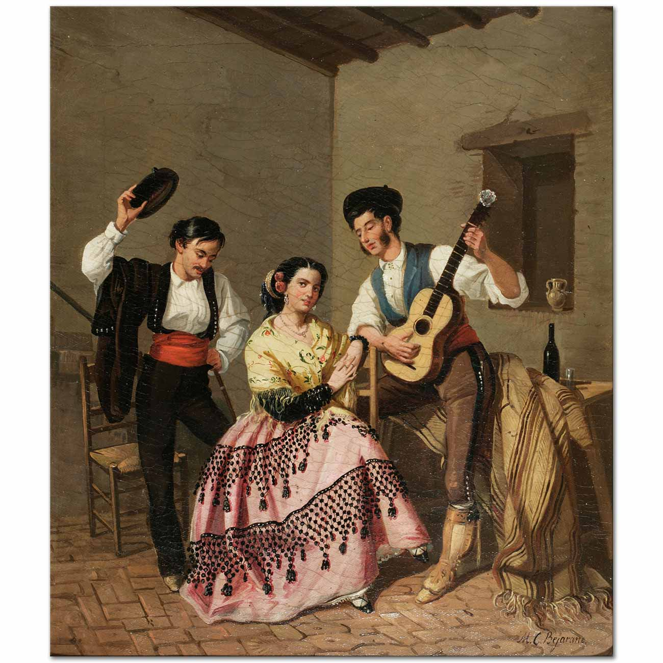 Manuel Cabral Aguado Bejarano Singer Art Print