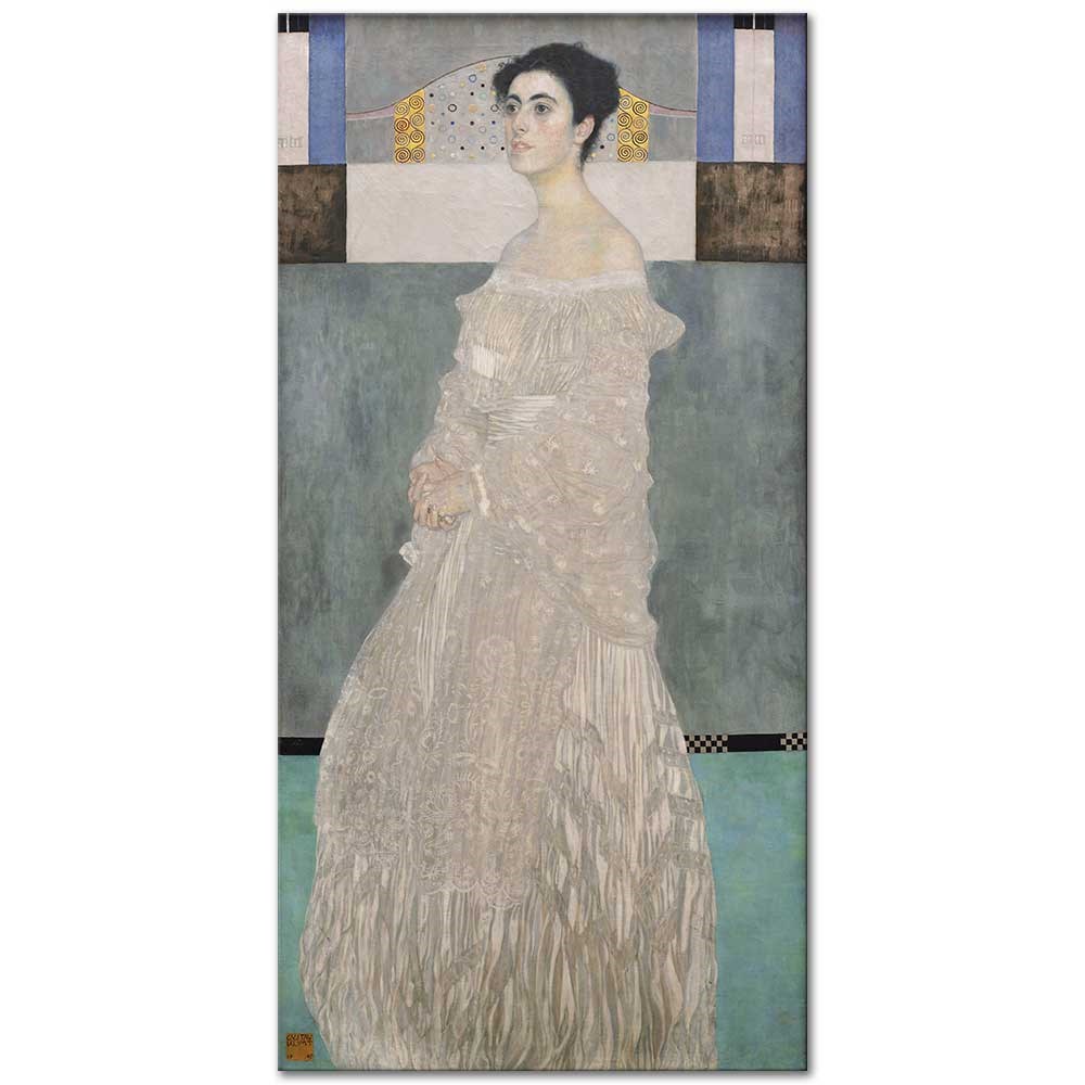 Gustav Klimt Margaret Stonborough Wittgenstein Kanvas Tablo