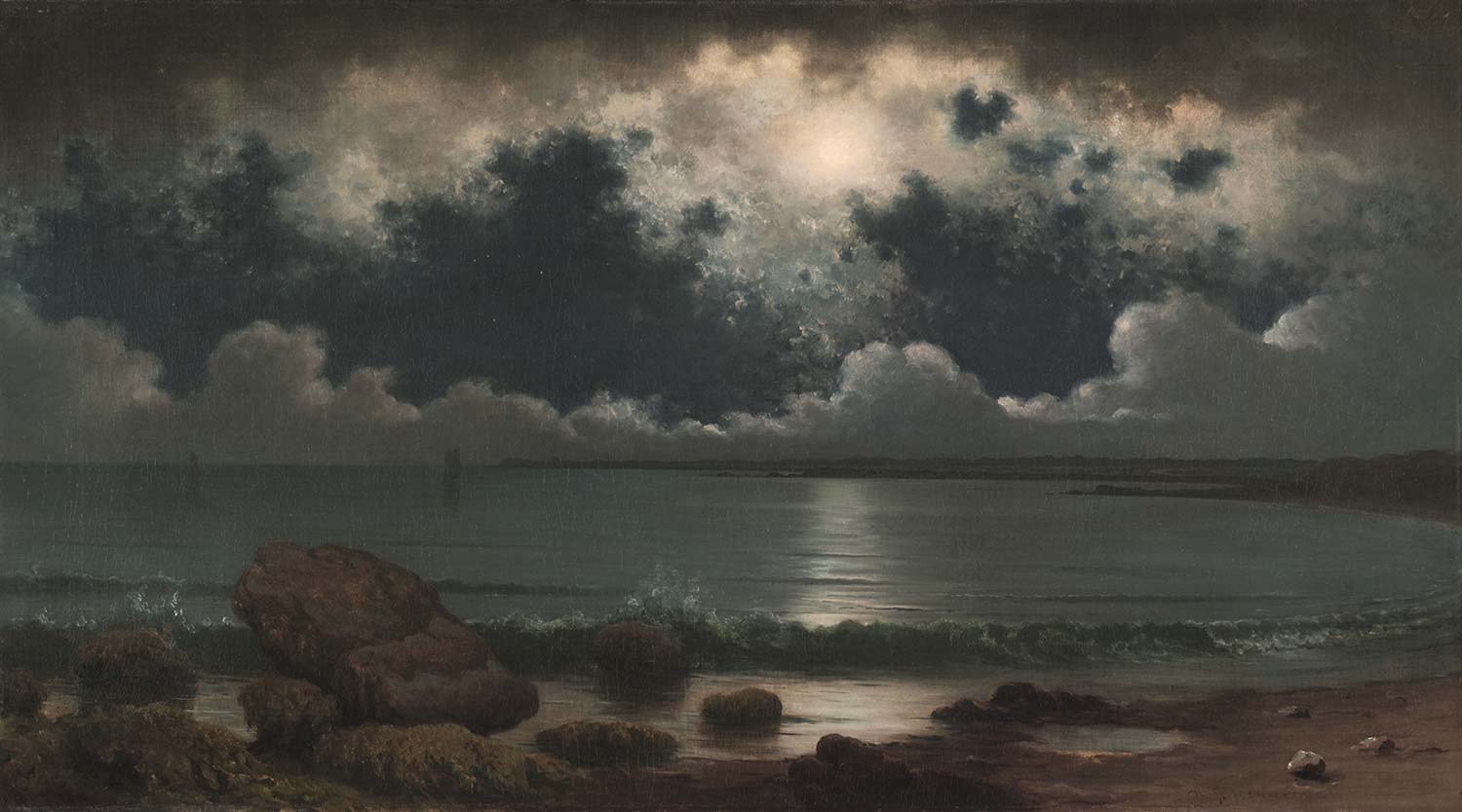 Martin Johnson Heade Point Judith Rhode Island Art Print