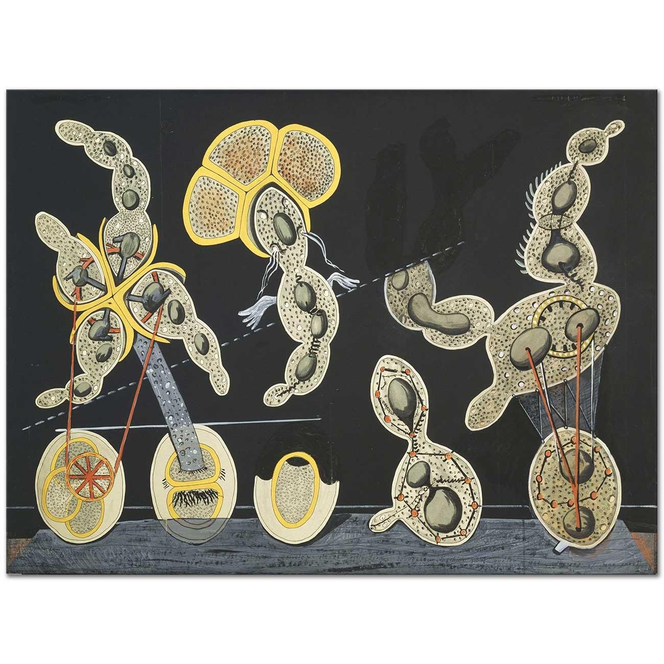 The Gramineous Bicycle by Max Ernst