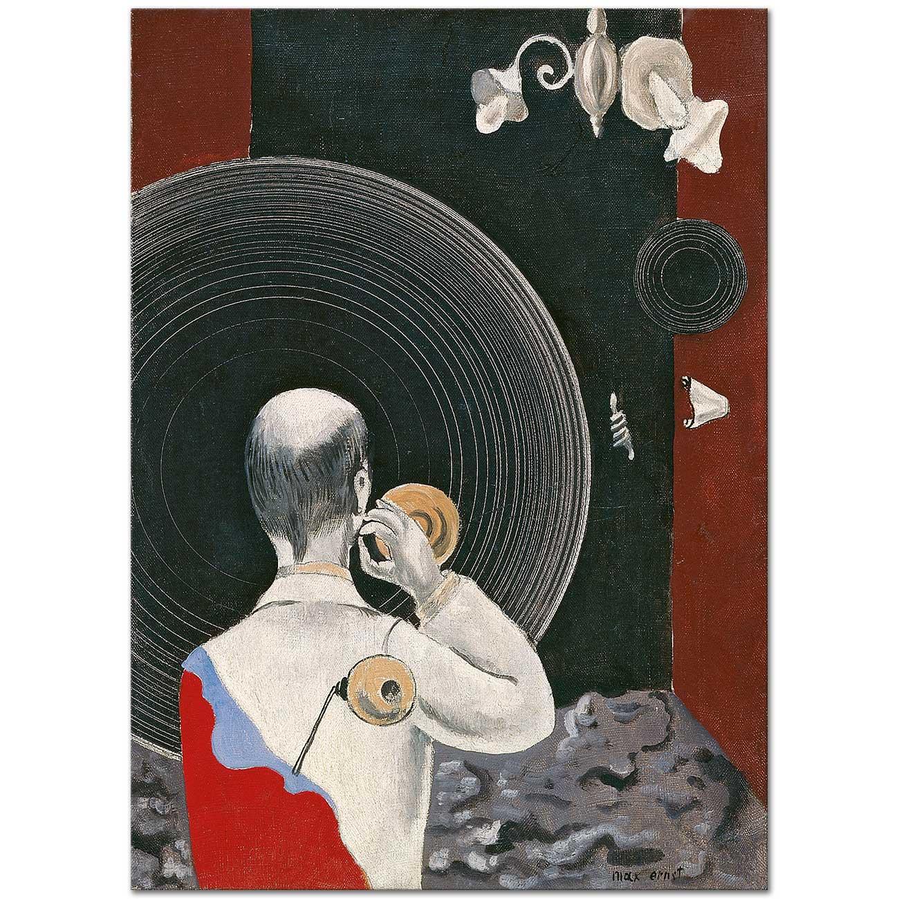 Max Ernst İsimsiz (Dada) Kanvas Tablo
